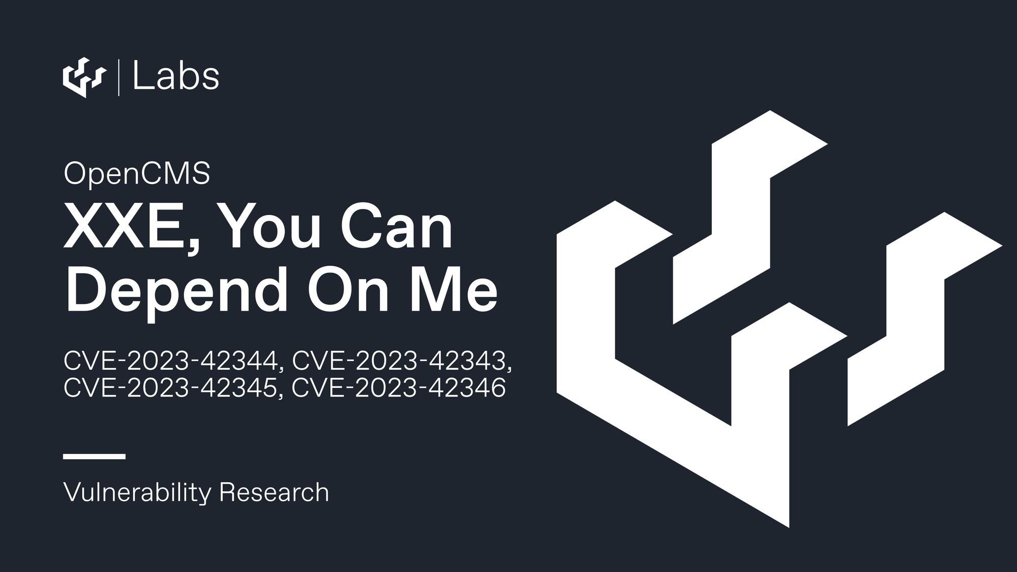 XXE, You Can Depend On Me (OpenCMS CVE-2023-42344 and Friends)