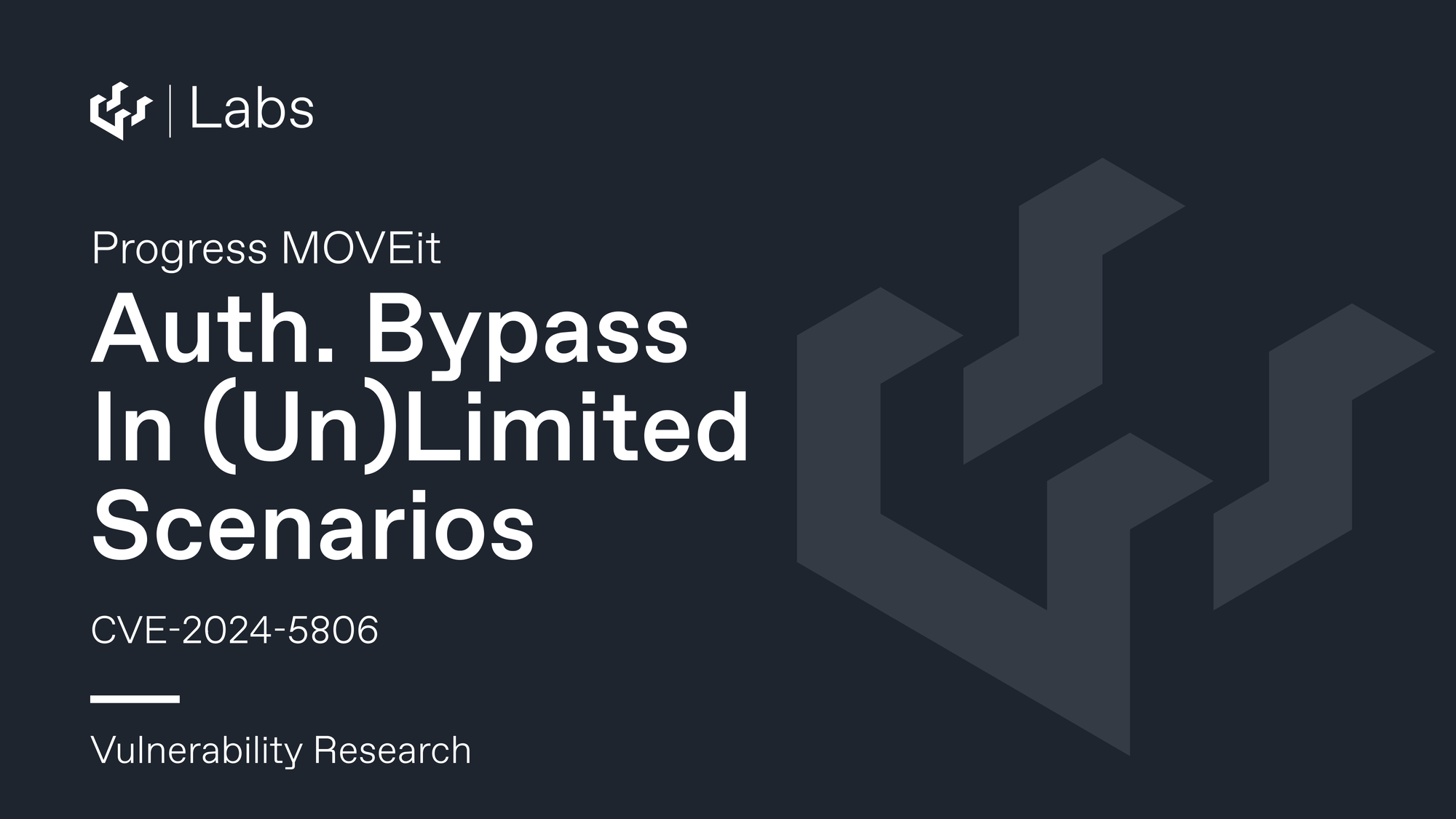 Auth. Bypass In (Un)Limited Scenarios - Progress MOVEit Transfer (CVE-2024-5806)