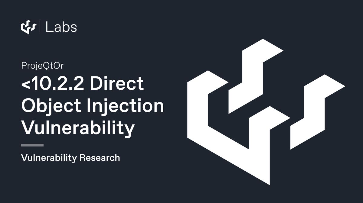 ProjeQtOr - <10.2.2 Direct Object Injection Vulnerability