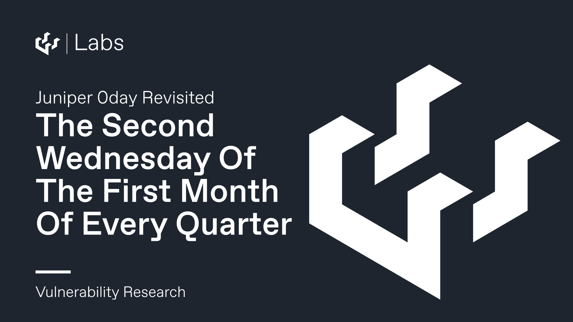 The Second Wednesday Of The First Month Of Every Quarter: Juniper 0day Revisited
